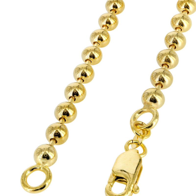 Dog Tag Chain 14K Gold