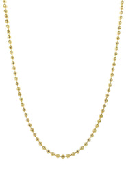 Gold Chain - Mens Dog Tag Chain 10K/14K Gold