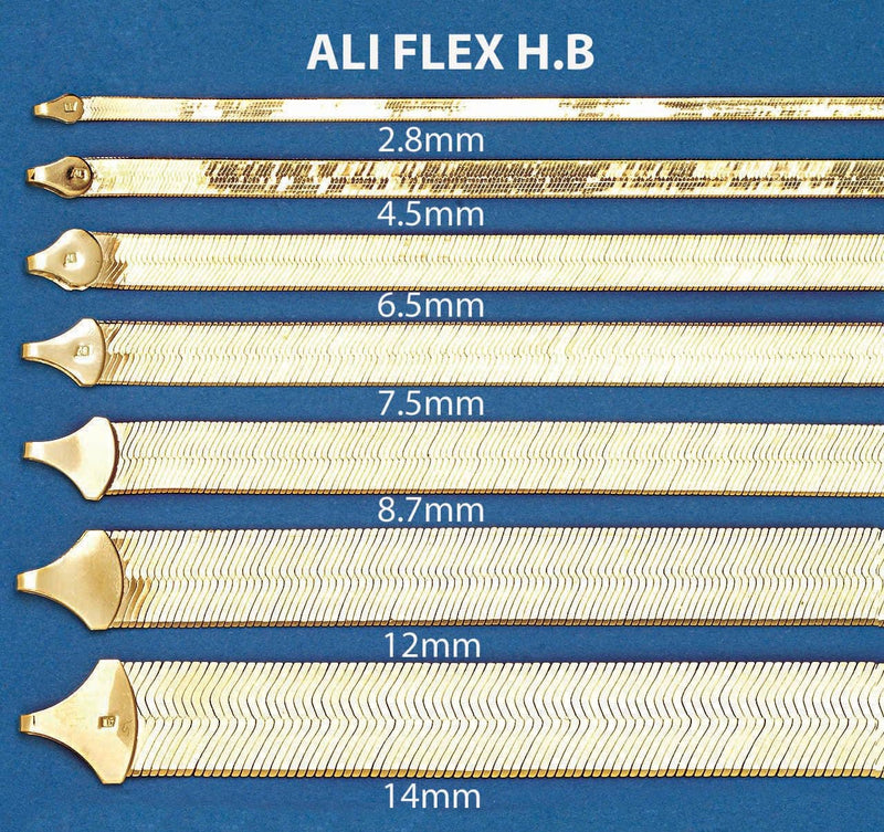 Mens Herringbone Chain 10K Gold