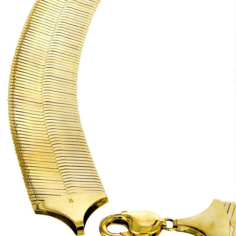 Mens Herringbone Chain 10K Gold