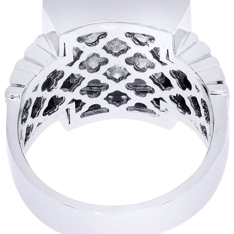 White Gold Mens Diamond Ring| 1.64 Carats| 15.17 Grams