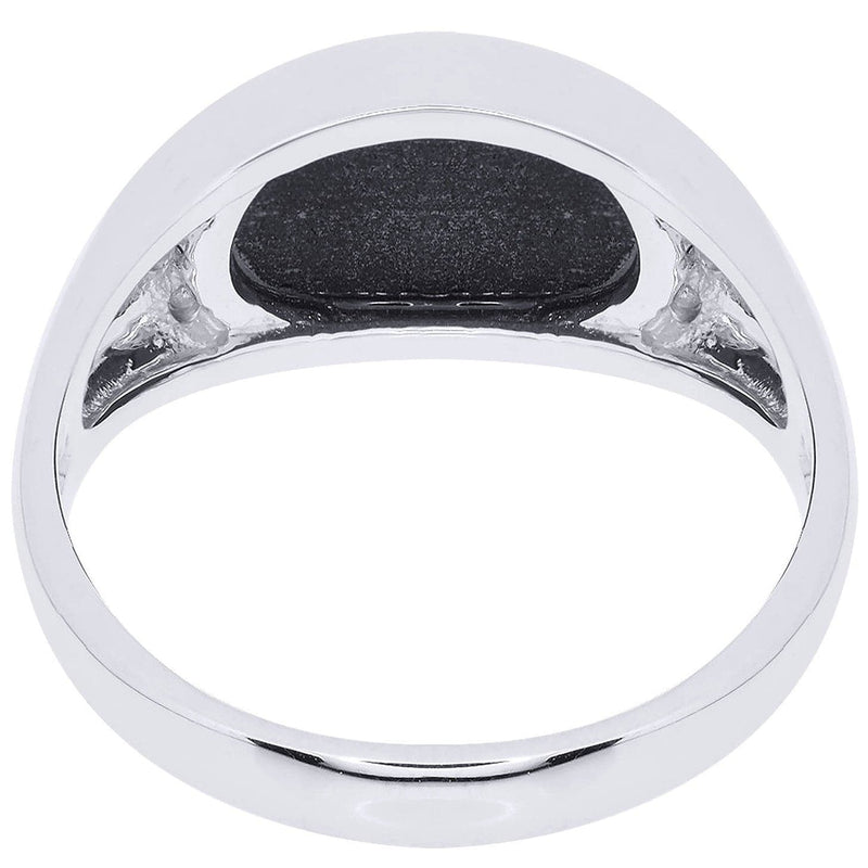 White Gold Mens Diamond Ring| 0.09 Carats| 5.93 Grams