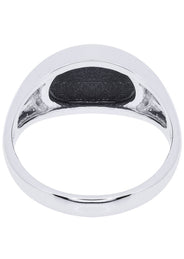 White Gold Mens Diamond Ring| 0.09 Carats| 5.93 Grams