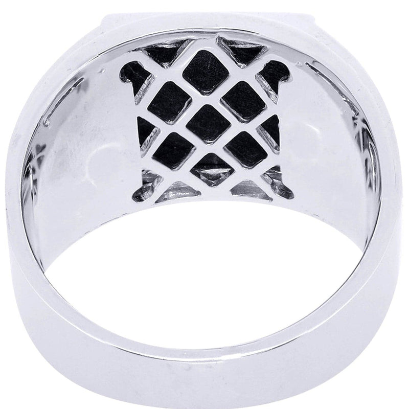 White Gold Mens Diamond Ring| 0.47 Carats| 12.25 Grams
