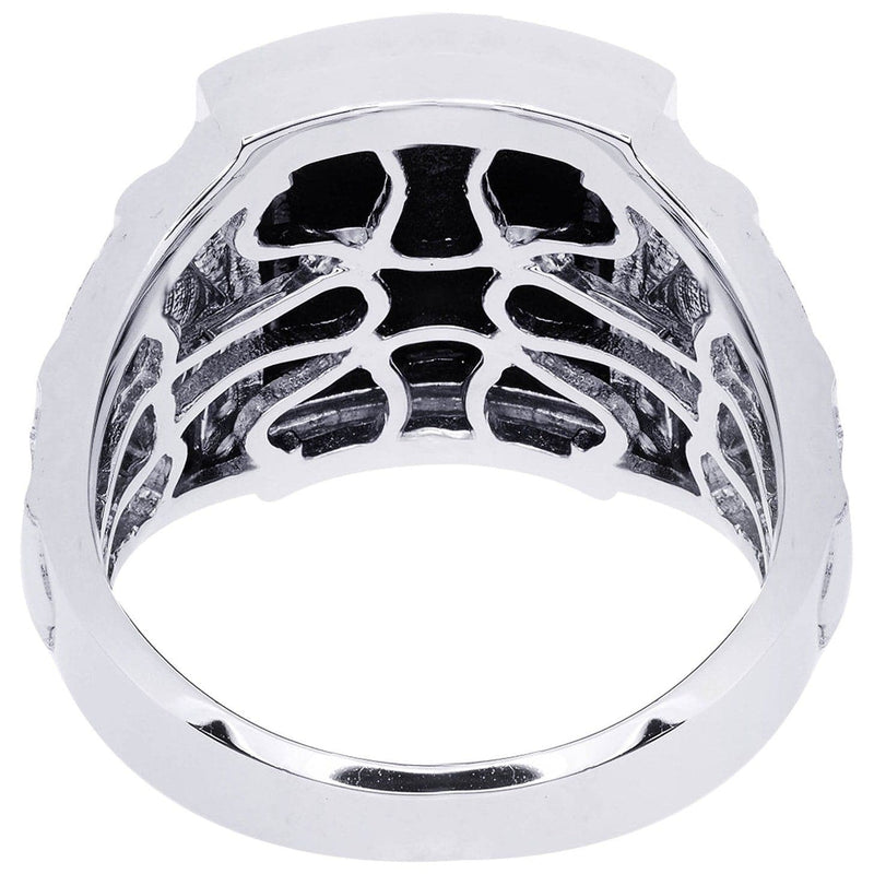 White Gold Mens Diamond Ring| 0.76 Carats| 16.98 Grams