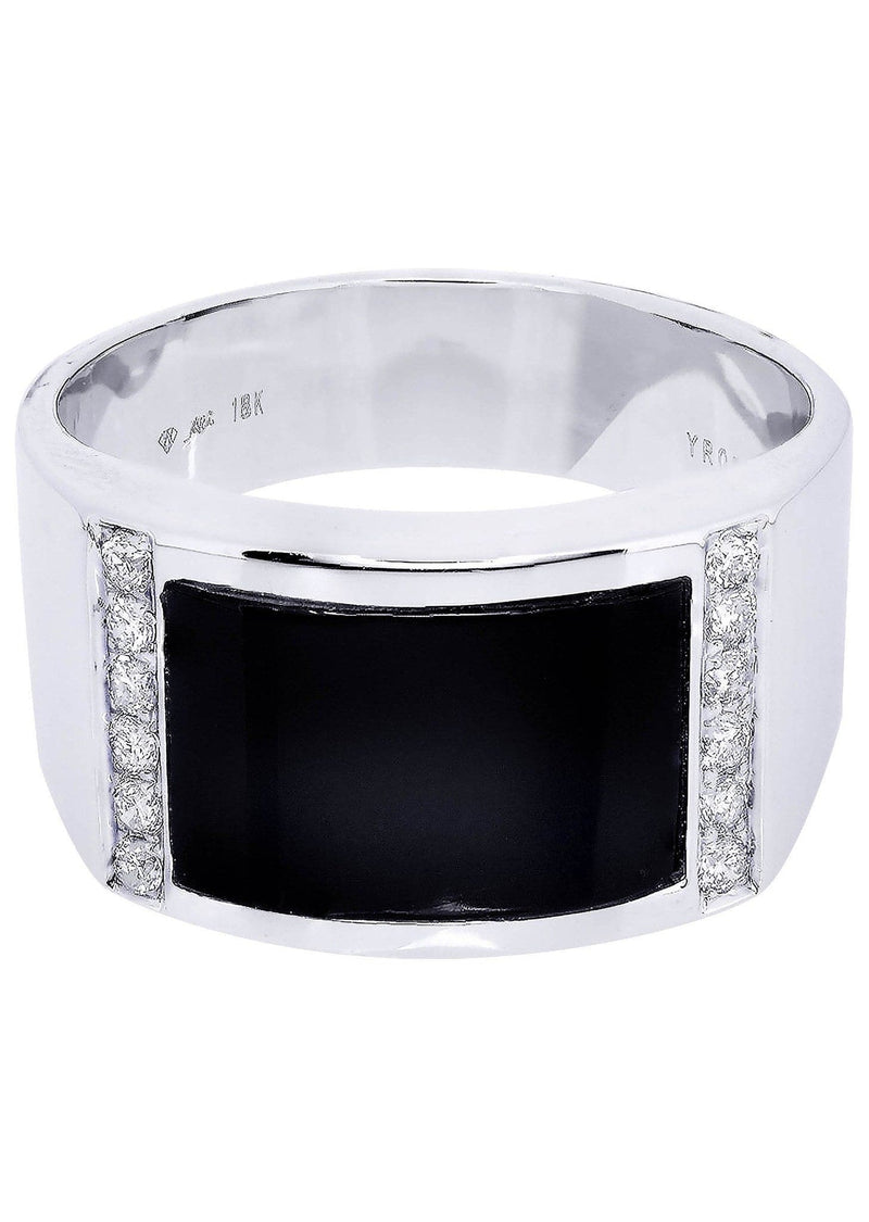 White Gold Pinky Diamond Ring| 0.22 Carats| 9.6 Grams