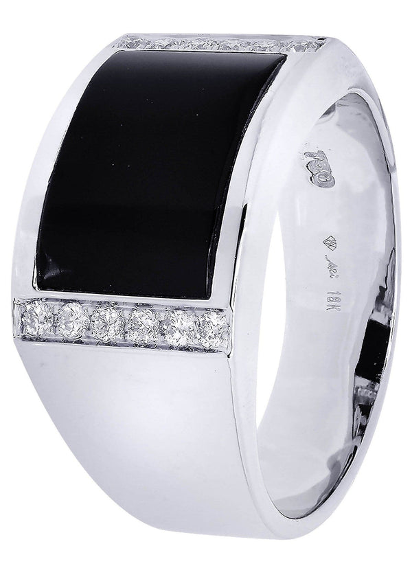 White Gold Pinky Diamond Ring| 0.22 Carats| 9.6 Grams