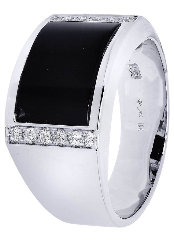 White Gold Pinky Diamond Ring| 0.22 Carats| 9.6 Grams