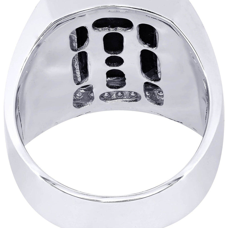 White Gold Pinky Diamond Ring| 0.44 Carats| 14.57 Grams