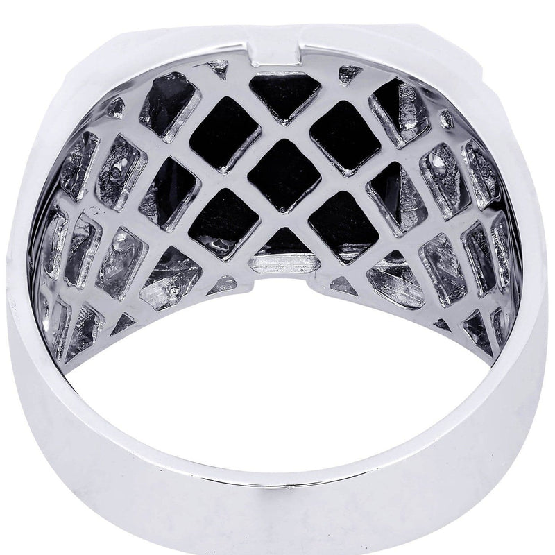 White Gold Pinky Diamond Ring| 0.34 Carats| 10.5 Grams