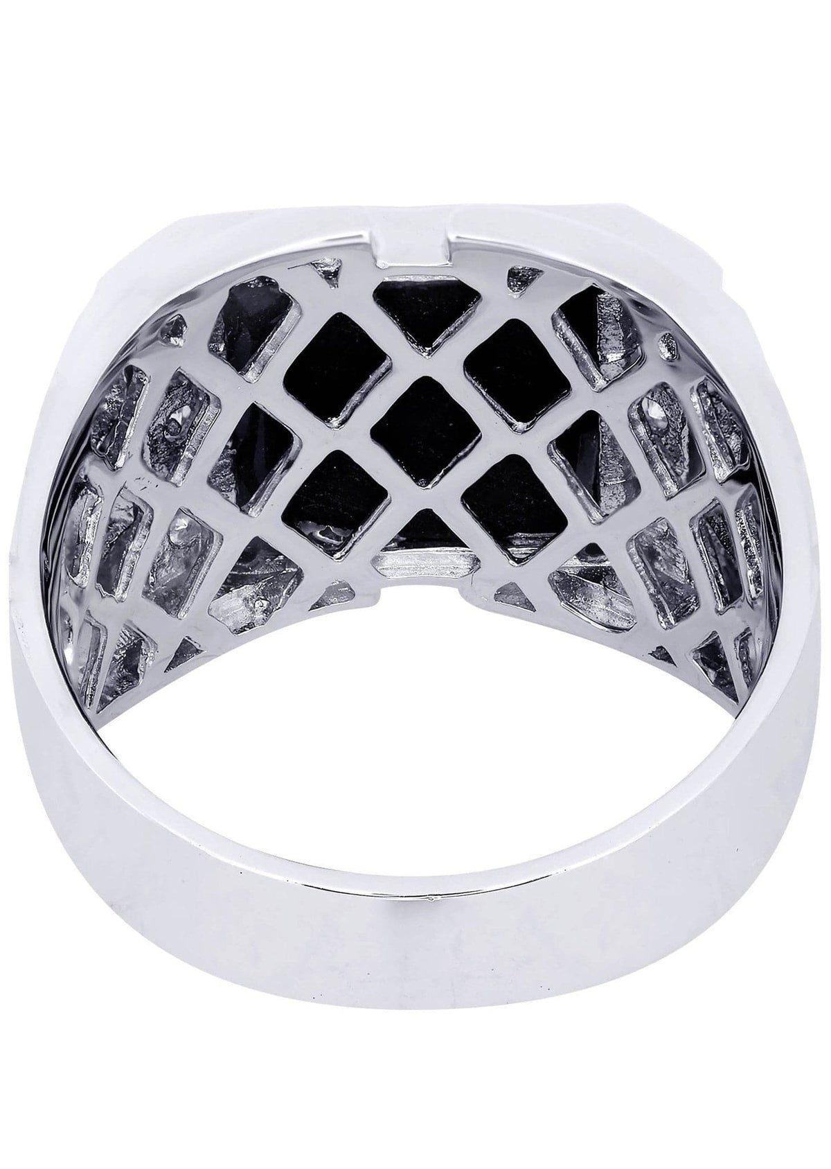 White Gold Pinky Diamond Ring| 0.34 Carats| 10.5 Grams