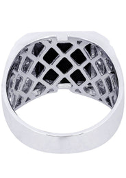White Gold Pinky Diamond Ring| 0.34 Carats| 10.5 Grams
