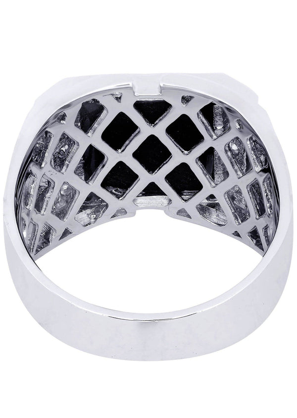 White Gold Pinky Diamond Ring| 0.34 Carats| 10.5 Grams