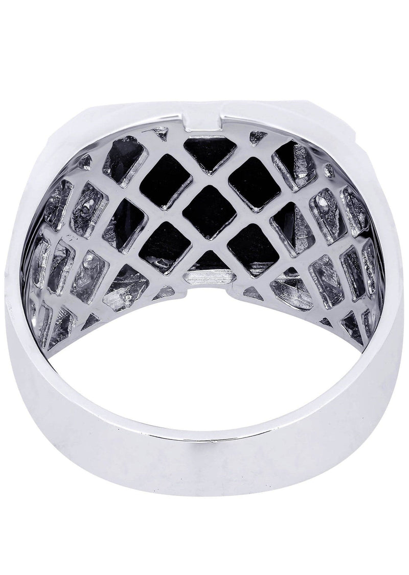 White Gold Pinky Diamond Ring| 0.34 Carats| 10.5 Grams