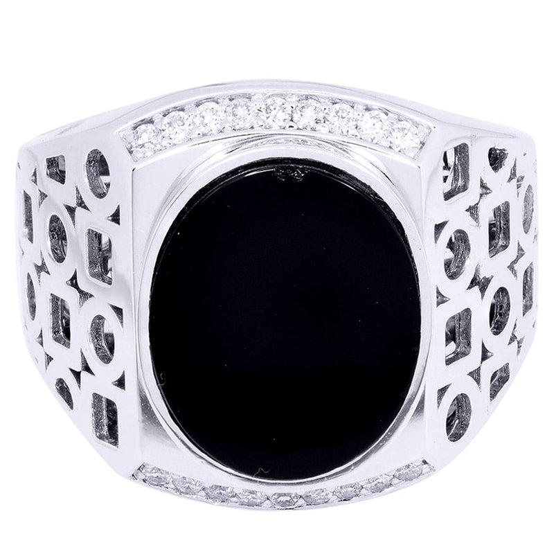 White Gold Pinky Diamond Ring| 0.25 Carats| 12.29 Grams