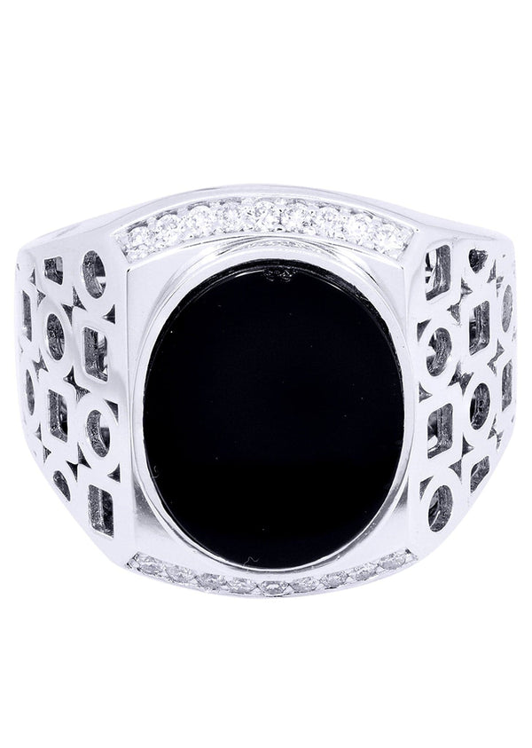 White Gold Pinky Diamond Ring| 0.25 Carats| 12.29 Grams