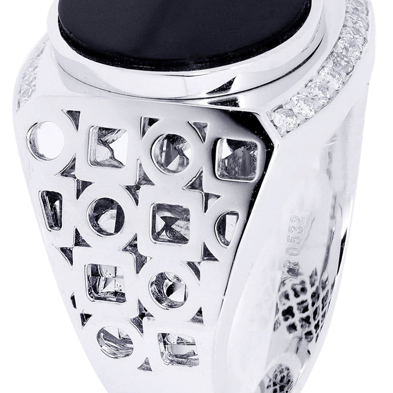 White Gold Pinky Diamond Ring| 0.25 Carats| 12.29 Grams