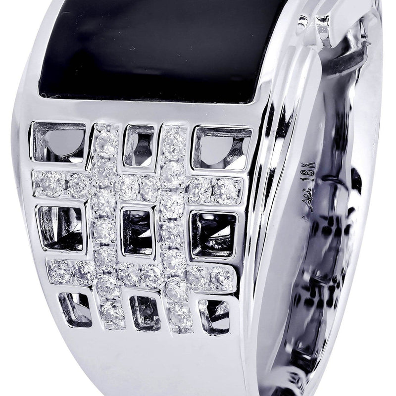 White Gold Pinky Diamond Ring| 0.47 Carats| 14.27 Grams