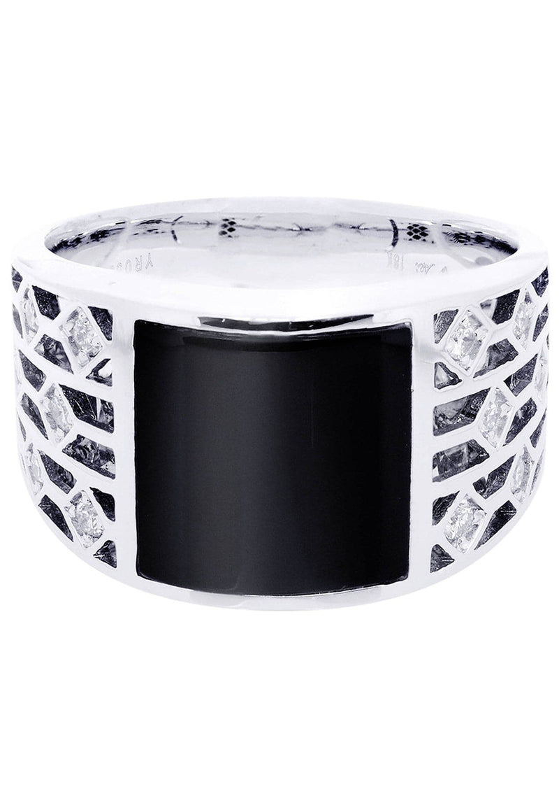 White Gold Pinky Diamond Ring| 0.29 Carats| 11.3 Grams