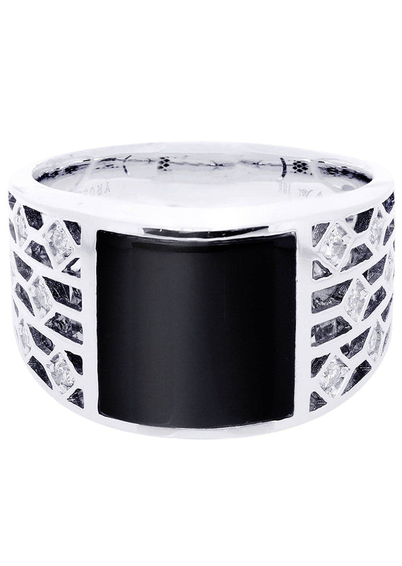 White Gold Pinky Diamond Ring| 0.29 Carats| 11.3 Grams