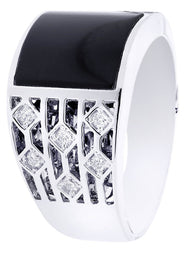 White Gold Pinky Diamond Ring| 0.29 Carats| 11.3 Grams