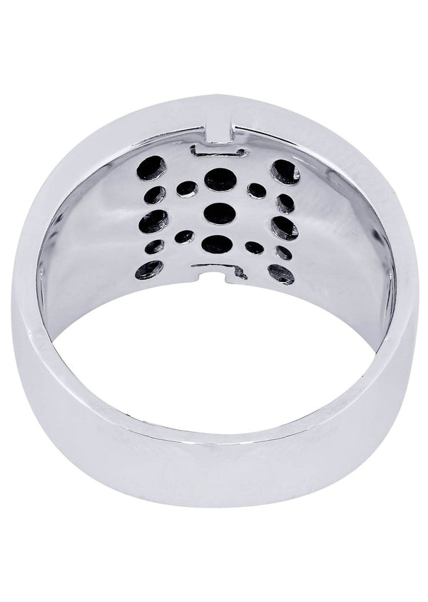 White Gold Pinky Diamond Ring| 0.19 Carats| 12.33 Grams
