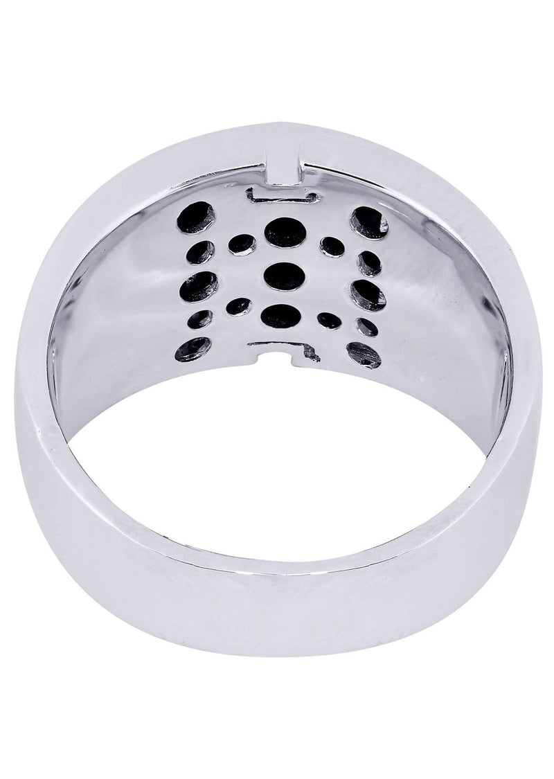 White Gold Pinky Diamond Ring| 0.19 Carats| 12.33 Grams