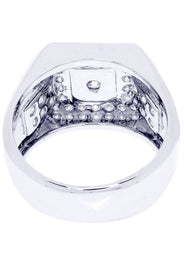White Gold Pinky Diamond Ring| 1.39 Carats| 10.9 Grams