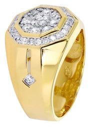 Mens Diamond Ring / Pinky Diamond Ring| 1.04 Carats