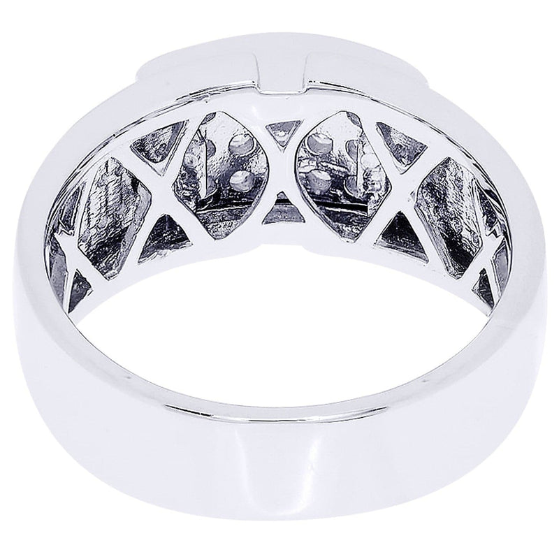 White Gold Pinky Diamond Ring| 0.61 Carats| 9.58 Grams