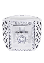 White Gold Pinky Diamond Ring| 1.06 Carats| 18.39 Grams