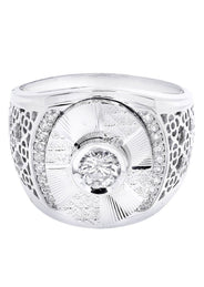 White Gold Pinky Diamond Ring| 0.68 Carats| 13.69 Grams