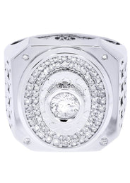 White Gold Pinky Diamond Ring| 1 Carats| 17.096 Grams