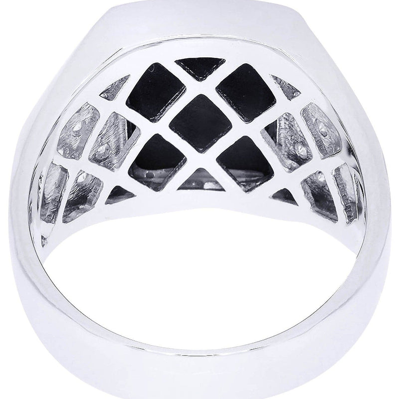 White Gold Pinky Diamond Ring| 0.88 Carats| 10.67 Grams