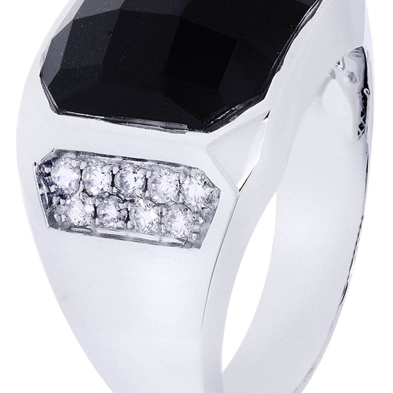 White Gold Pinky Diamond Ring| 0.37 Carats| 10.03 Grams